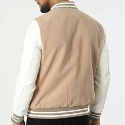 Grosses soldes 😀 Veste Teddy QQ675 Beige Blanc de Frilivin 🎉 -Promos Frilivin Magasin frilivin 312035 QQ675 5 20220408T155835 04