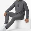 Vente flash 😉 Ensemble De Survetement Veste Col Zippé Pantalon Jogging P3221 Gris Anthracite de Frilivin 🔔 -Promos Frilivin Magasin frilivin 313861 P3221 4 20220408T160328 01
