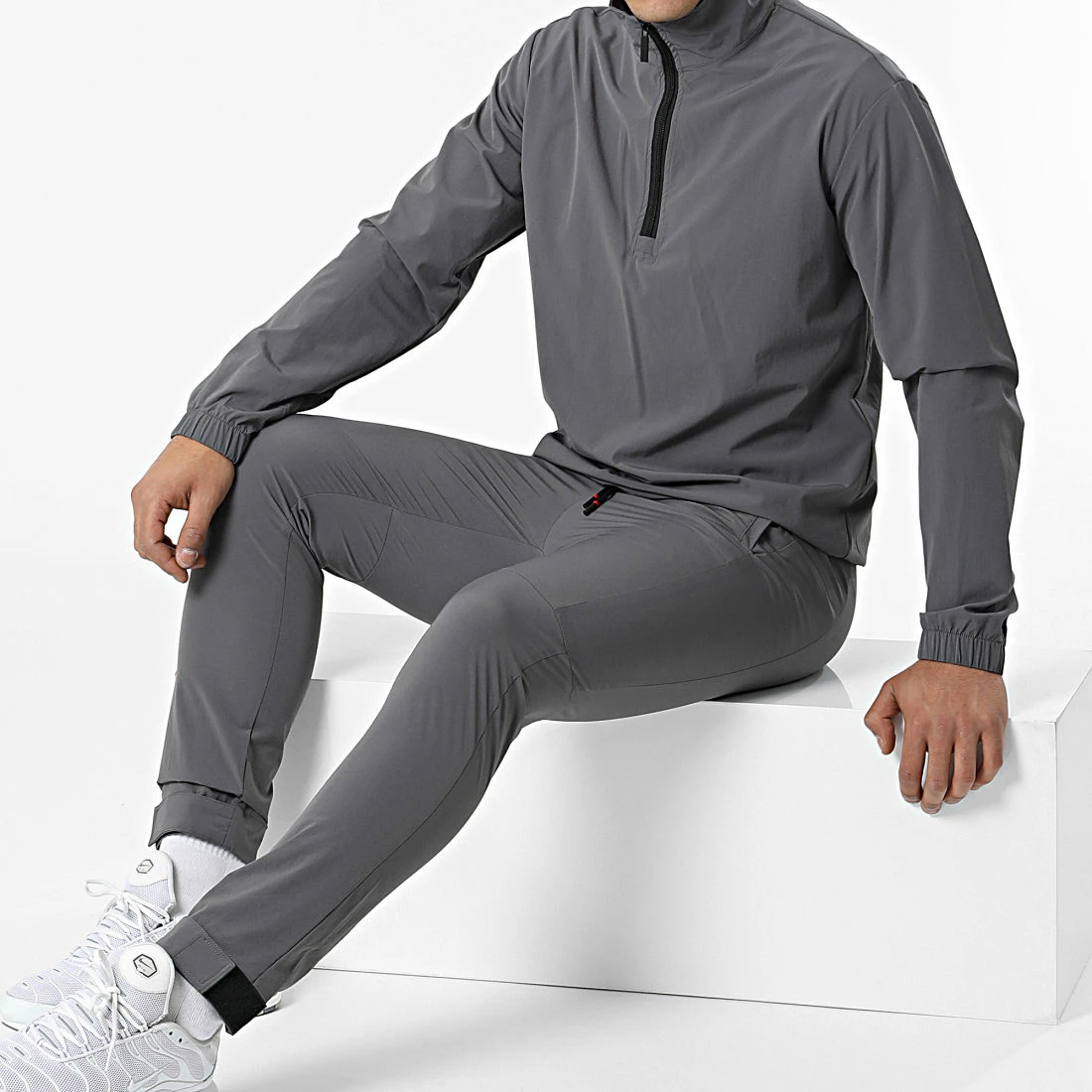 Vente flash 😉 Ensemble De Survetement Veste Col Zippé Pantalon Jogging P3221 Gris Anthracite de Frilivin 🔔 3 Vente flash 😉 Ensemble De Survetement Veste Col Zippé Pantalon Jogging P3221 Gris Anthracite de Frilivin 🔔