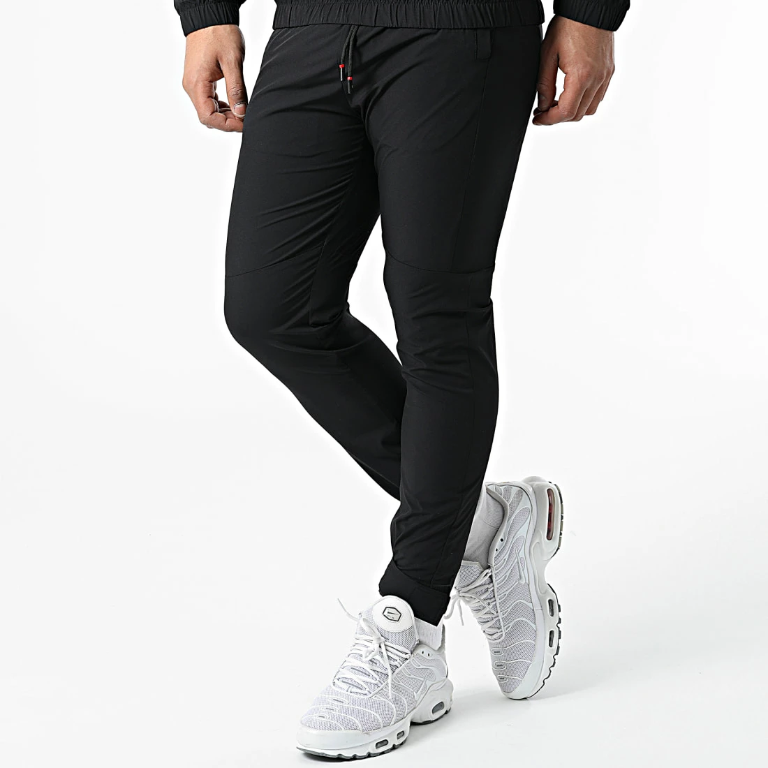 Nouveau 🛒 Ensemble De Survetement Veste Col Zippé Pantalon Jogging P3221 Noir de Frilivin 🥰 6 Nouveau 🛒 Ensemble De Survetement Veste Col Zippé Pantalon Jogging P3221 Noir de Frilivin 🥰 – Image 4