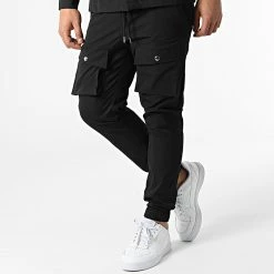 Budget 🎉 Ensemble Veste Jogger Pant 50061 Noir de Frilivin 🌟 -Promos Frilivin Magasin frilivin 313873 50061 BLACK 20220412T143531 04
