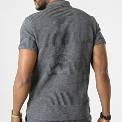 Coupon 🛒 Ensemble Polo Manches Courtes Short Jogging BM1551 Gris Anthracite Chiné de Frilivin 💯 -Promos Frilivin Magasin frilivin 313920 BM1551 4 20220411T161618 04