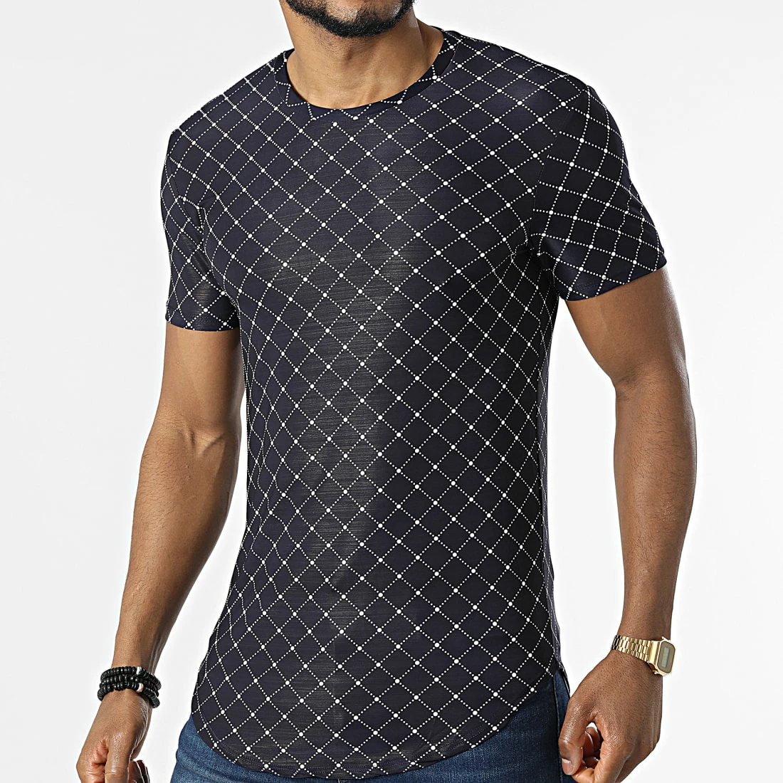 Meilleure vente ✨ Tee 👕 Shirt Oversize U9077 Bleu Marine de Frilivin 👏 3 Meilleure vente ✨ Tee 👕 Shirt Oversize U9077 Bleu Marine de Frilivin 👏