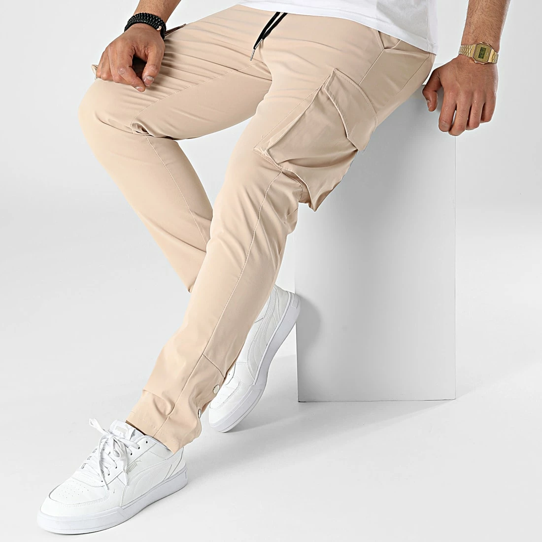 Acheter ✨ Pantalon Cargo 60060 Beige de Frilivin 👏 5 Acheter ✨ Pantalon Cargo 60060 Beige de Frilivin 👏 – Image 3