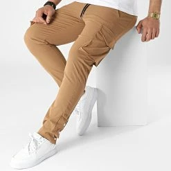 Vente flash 😉 Pantalon Cargo 60060 Camel de Frilivin 👏 -Promos Frilivin Magasin frilivin 313943 60060 CAMEL 20220414T155049 03