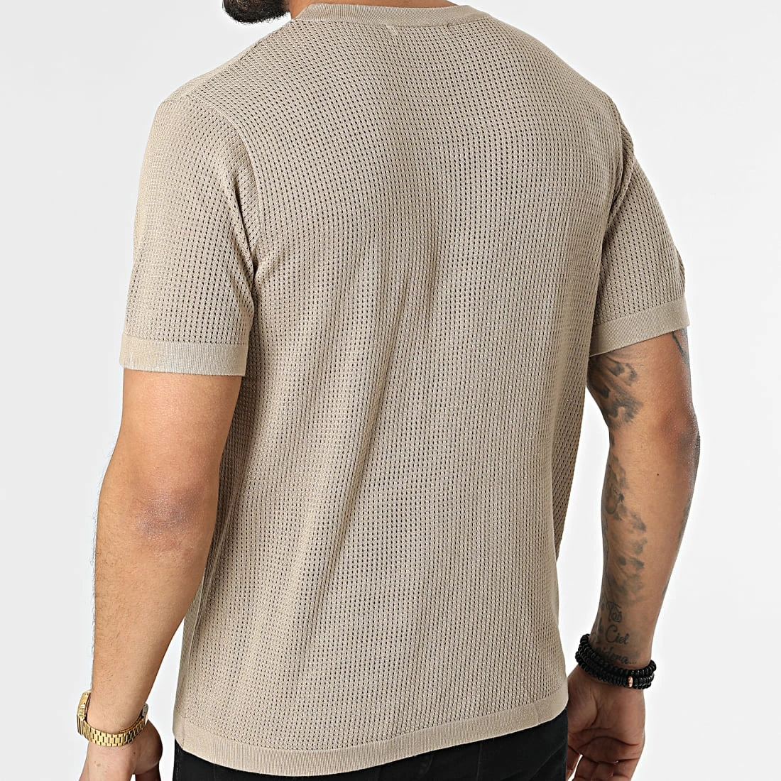 Meilleure affaire 🥰 Tee 👚 Shirt FA5032 Beige de Frilivin 😀 6 Meilleure affaire 🥰 Tee 👚 Shirt FA5032 Beige de Frilivin 😀 – Image 4