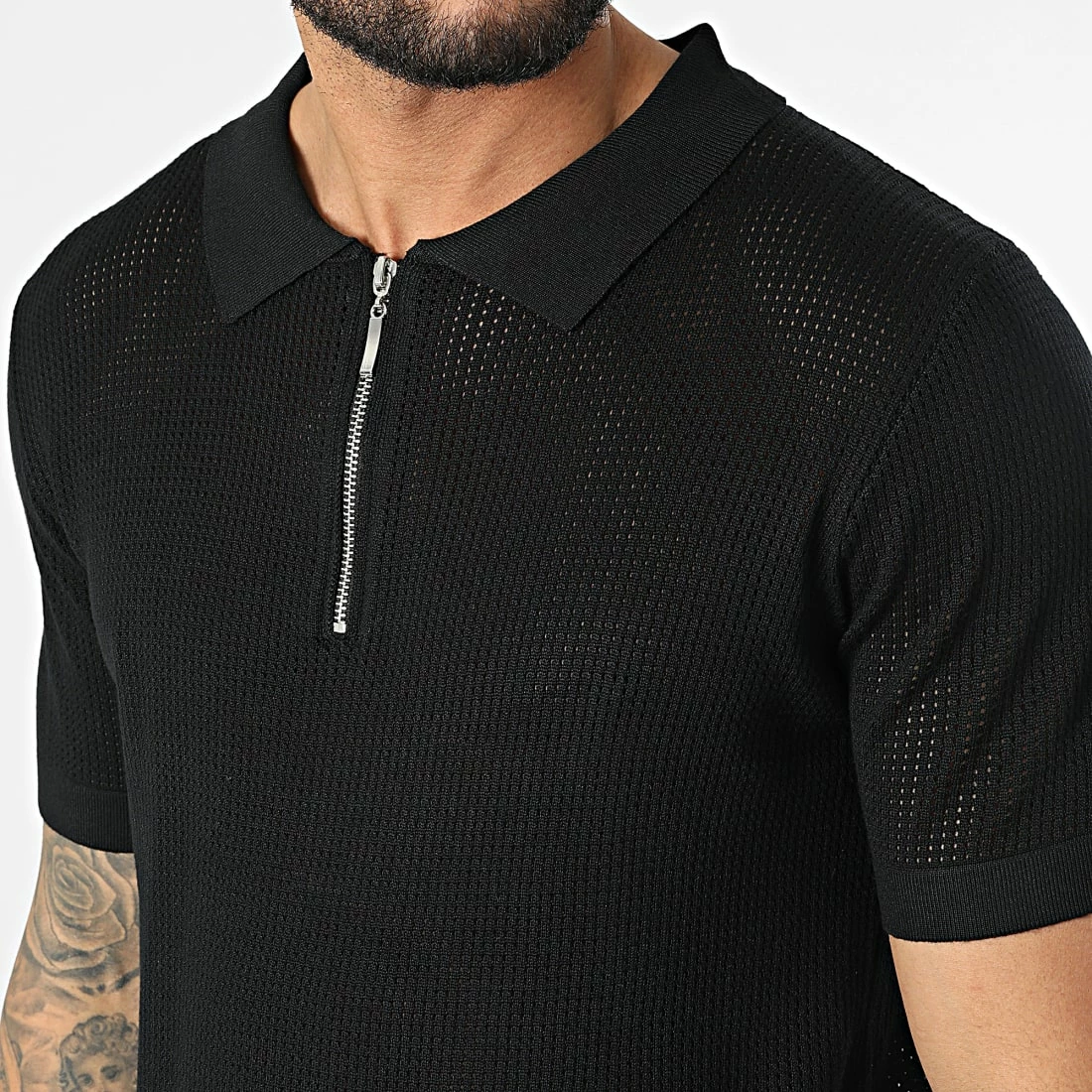Offres ❤️ Polo A Manches Courtes FA5033 Noir de Frilivin 🧨 4 Offres ❤️ Polo A Manches Courtes FA5033 Noir de Frilivin 🧨 – Image 2