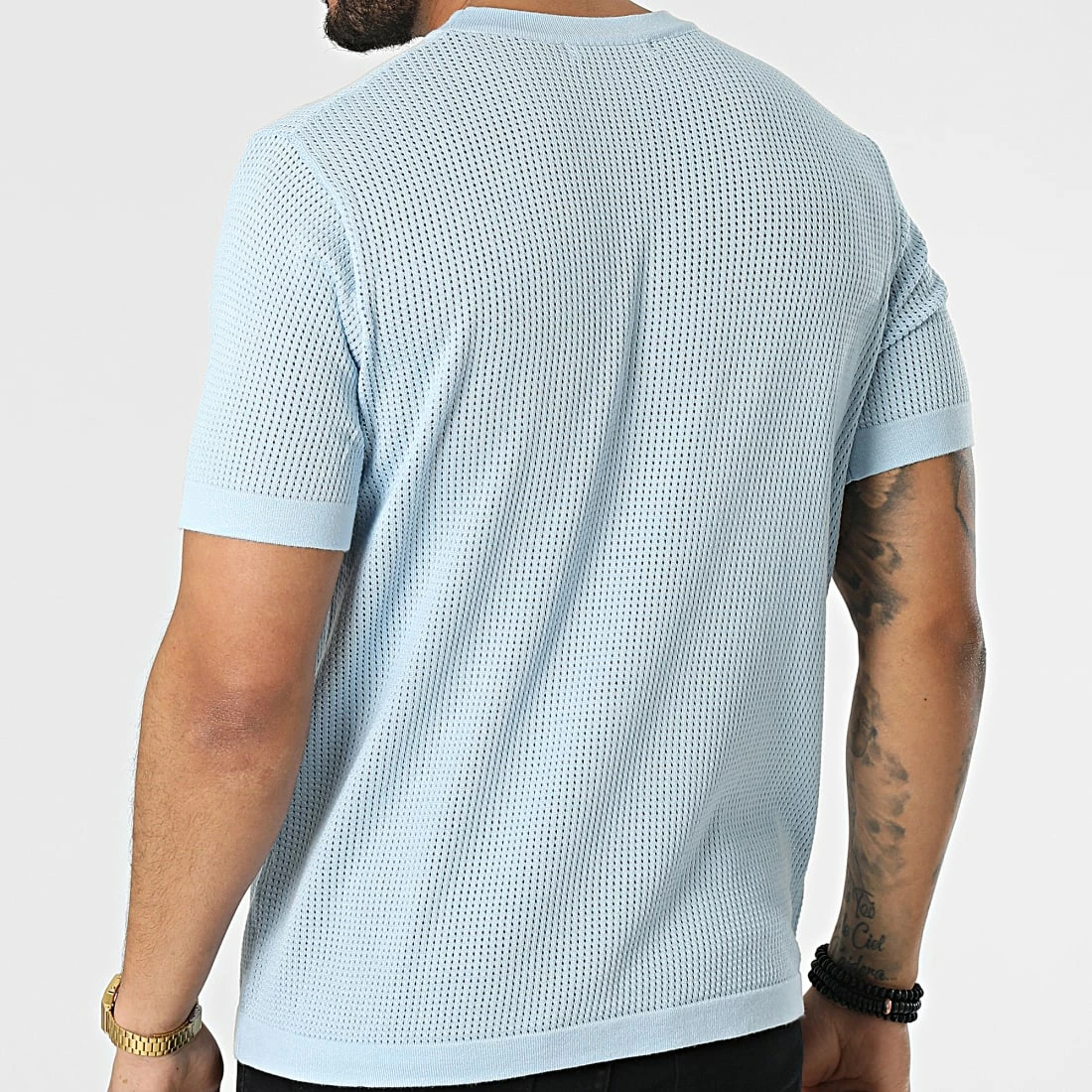 Coupon ❤️ Tee 👚 Shirt FA5032 Bleu Clair de Frilivin 👏 6 Coupon ❤️ Tee 👚 Shirt FA5032 Bleu Clair de Frilivin 👏 – Image 4