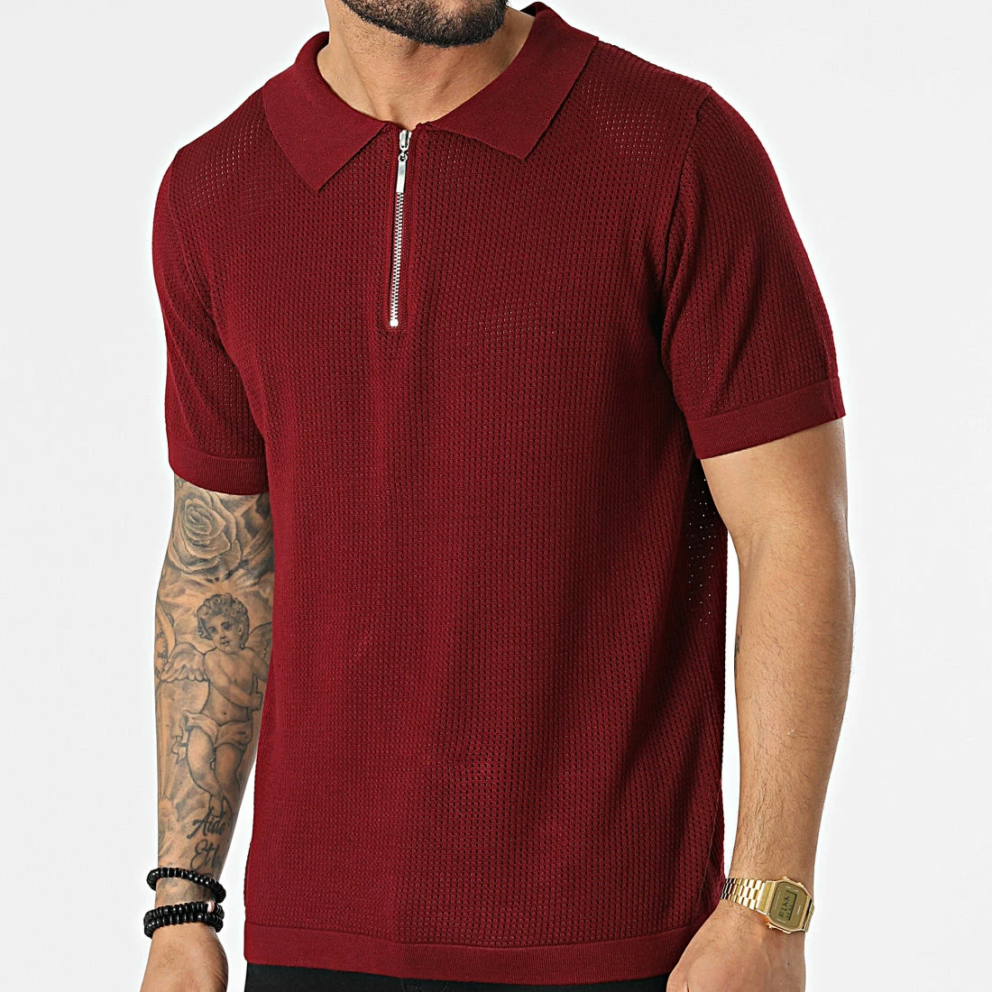 Le moins cher 🎉 Polo A Manches Courtes FA5033 Bordeaux de Frilivin ⌛ 3 Le moins cher 🎉 Polo A Manches Courtes FA5033 Bordeaux de Frilivin ⌛