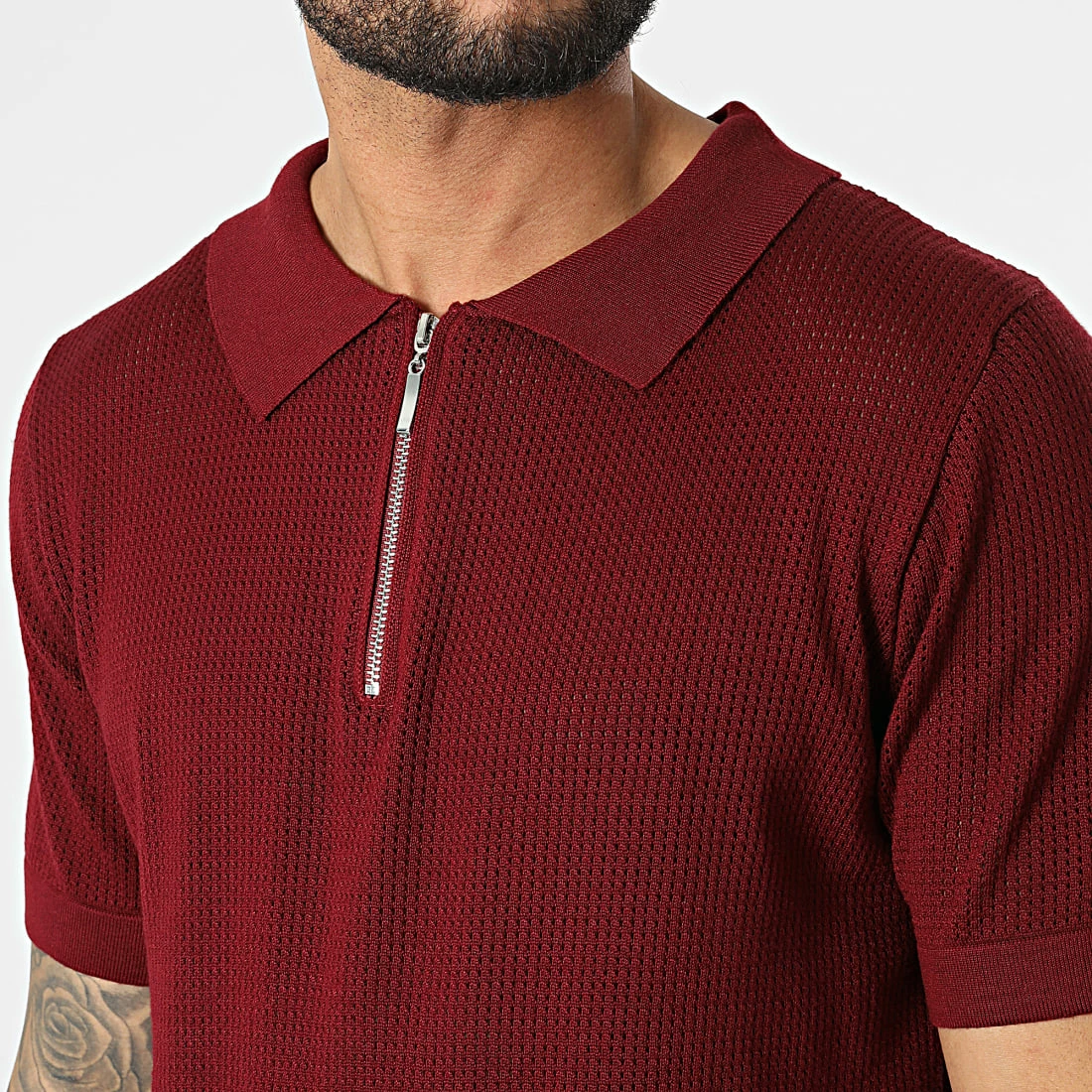 Le moins cher 🎉 Polo A Manches Courtes FA5033 Bordeaux de Frilivin ⌛ 4 Le moins cher 🎉 Polo A Manches Courtes FA5033 Bordeaux de Frilivin ⌛ – Image 2