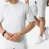 Grosses soldes ⭐ Ensemble Tee 👚 Shirt Et Short Jogging 1923 Gris Chiné de Frilivin ⌛ 2 Grosses soldes ⭐ Ensemble Tee 👚 Shirt Et Short Jogging 1923 Gris Chiné de Frilivin ⌛ -Promos Frilivin Magasin frilivin 314035 1923 GREY 20220415T143858 01