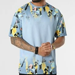 Meilleure affaire 🛒 Tee 👕 Shirt X15802 Bleu Clair de Frilivin ⭐ -Promos Frilivin Magasin frilivin 314086 X15802 LIGHT BLUE 20220414T155753 03