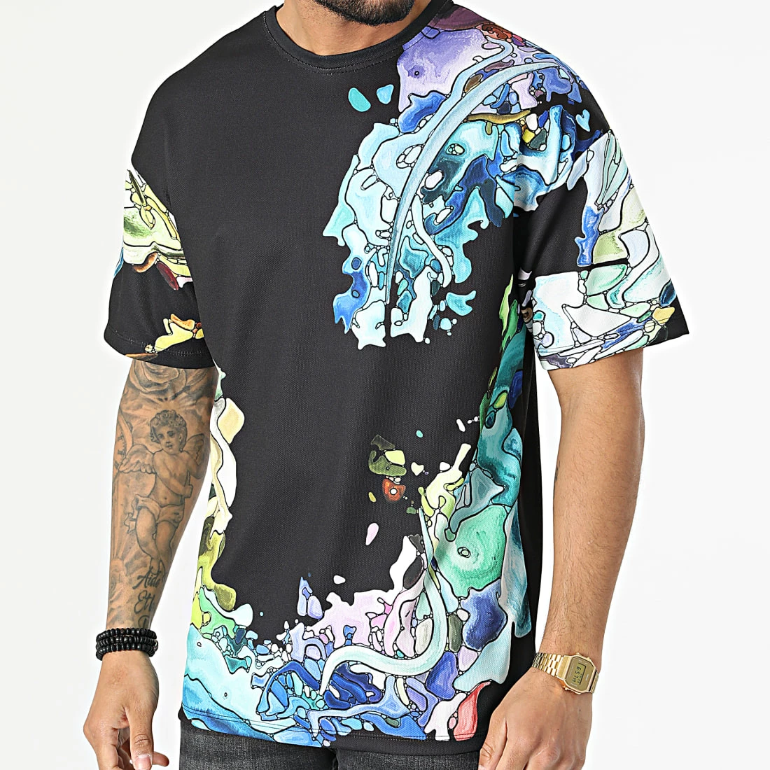 Tout neuf 🥰 Tee 👕 Shirt 15822 Noir de Frilivin 🧨 3 Tout neuf 🥰 Tee 👕 Shirt 15822 Noir de Frilivin 🧨