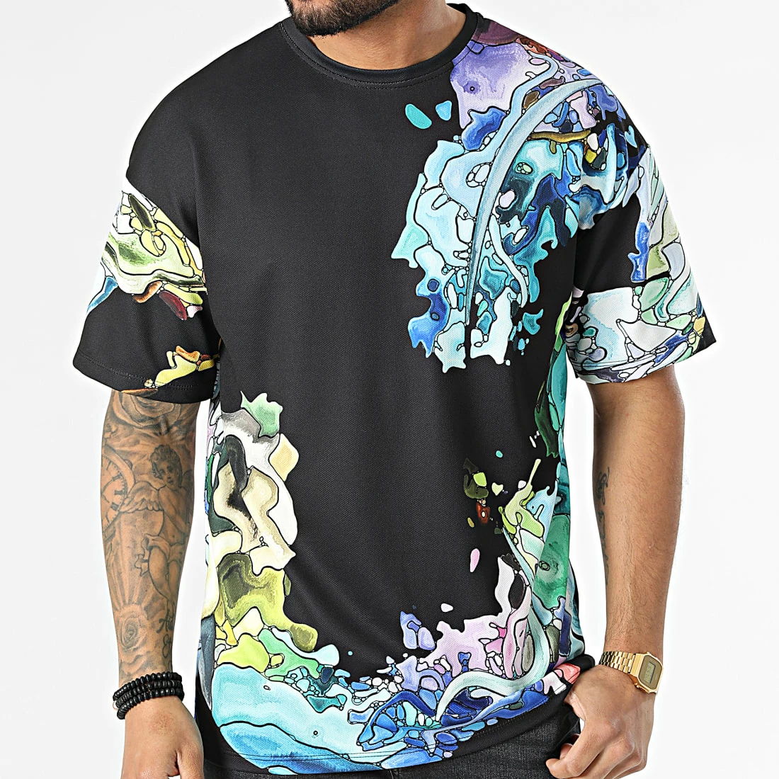 Tout neuf 🥰 Tee 👕 Shirt 15822 Noir de Frilivin 🧨 5 Tout neuf 🥰 Tee 👕 Shirt 15822 Noir de Frilivin 🧨 – Image 3