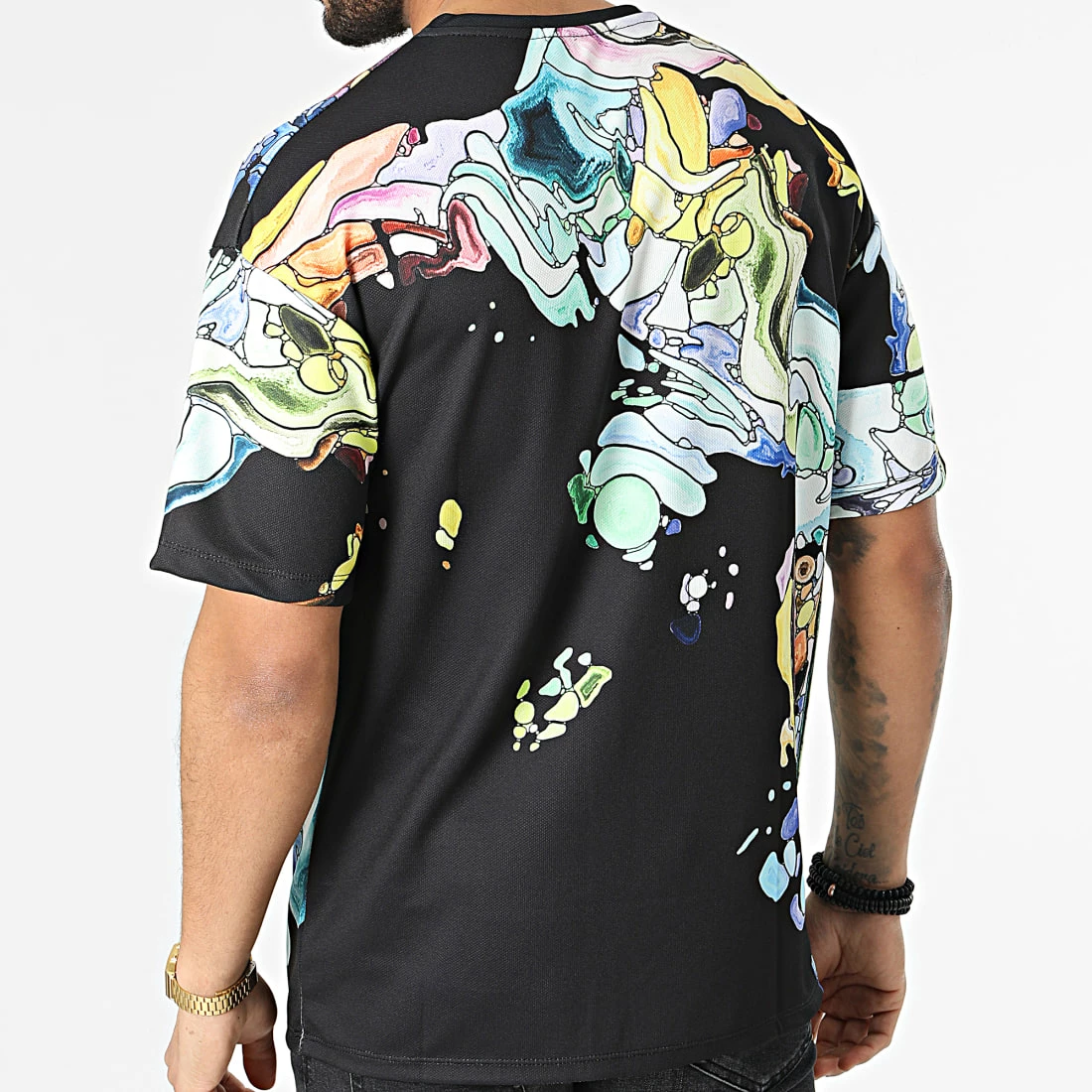 Tout neuf 🥰 Tee 👕 Shirt 15822 Noir de Frilivin 🧨 6 Tout neuf 🥰 Tee 👕 Shirt 15822 Noir de Frilivin 🧨 – Image 4