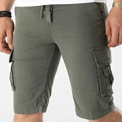 Le moins cher 🔔 Short Cargo FD21P2 Gris Anthracite de Frilivin 🥰