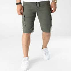 Le moins cher 🔔 Short Cargo FD21P2 Gris Anthracite de Frilivin 🥰 -Promos Frilivin Magasin frilivin 314153 FD21P2 4 20220414T155921 03