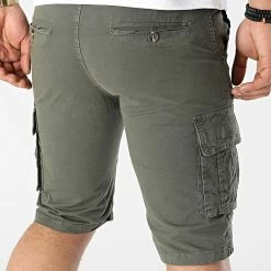 Le moins cher 🔔 Short Cargo FD21P2 Gris Anthracite de Frilivin 🥰 -Promos Frilivin Magasin frilivin 314153 FD21P2 4 20220414T155923 04