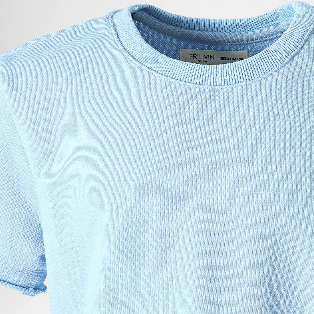 Meilleur prix 🤩 Tee 👚 Shirt Enfant ZD006 Bleu Ciel de Frilivin 😉 4 Meilleur prix 🤩 Tee 👚 Shirt Enfant ZD006 Bleu Ciel de Frilivin 😉 – Image 2