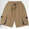 Meilleure vente 🛒 Short Cargo Enfant ZD023 Camel de Frilivin ❤️ -Promos Frilivin Magasin frilivin 318537 ZD023 10 20220513T162411 01