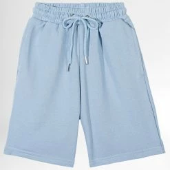 Tout neuf 🧨 Short Jogging Enfant ZD025 Bleu Ciel de Frilivin 🔔