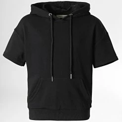 Bon marché 🥰 Sweat Capuche Enfant ZD007 Noir de Frilivin 😀