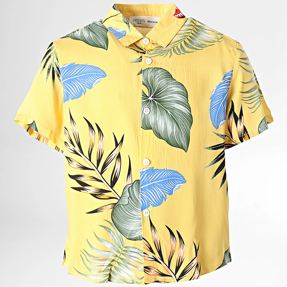 Top 10 👍 Chemise Manches Courtes Enfant ZD020 Jaune de Frilivin 😀 3 Top 10 👍 Chemise Manches Courtes Enfant ZD020 Jaune de Frilivin 😀