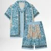 Budget 🧨 Ensemble Chemise Manches Courtes Et Short Enfant ZD015 Bleu Renaissance de Frilivin 🌟 -Promos Frilivin Magasin frilivin 318581 ZD015 14 20220512T115621 01
