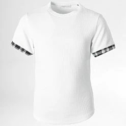 Offres ✔️ Tee 👚 Shirt Enfant 735 Blanc de Frilivin 👏