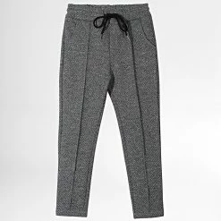 Vente flash 😉 Pantalon Jogging Enfant 732 Gris Chiné de Frilivin 👏