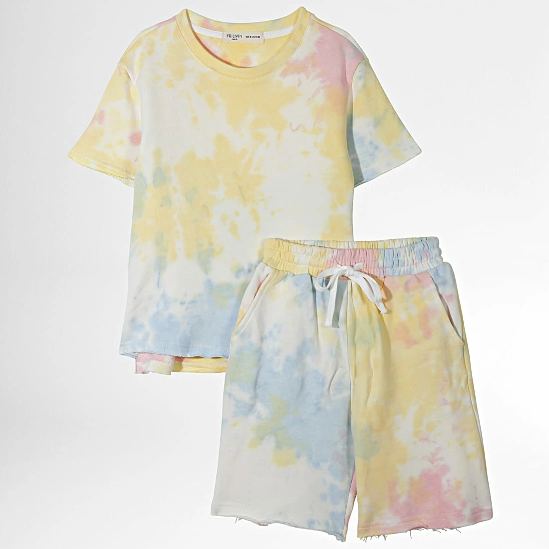 Nouveau 🌟 Ensemble Tee 👕 Shirt Et Short Jogging Enfant ZD005 Jaune de Frilivin 🎁 3 Nouveau 🌟 Ensemble Tee 👕 Shirt Et Short Jogging Enfant ZD005 Jaune de Frilivin 🎁