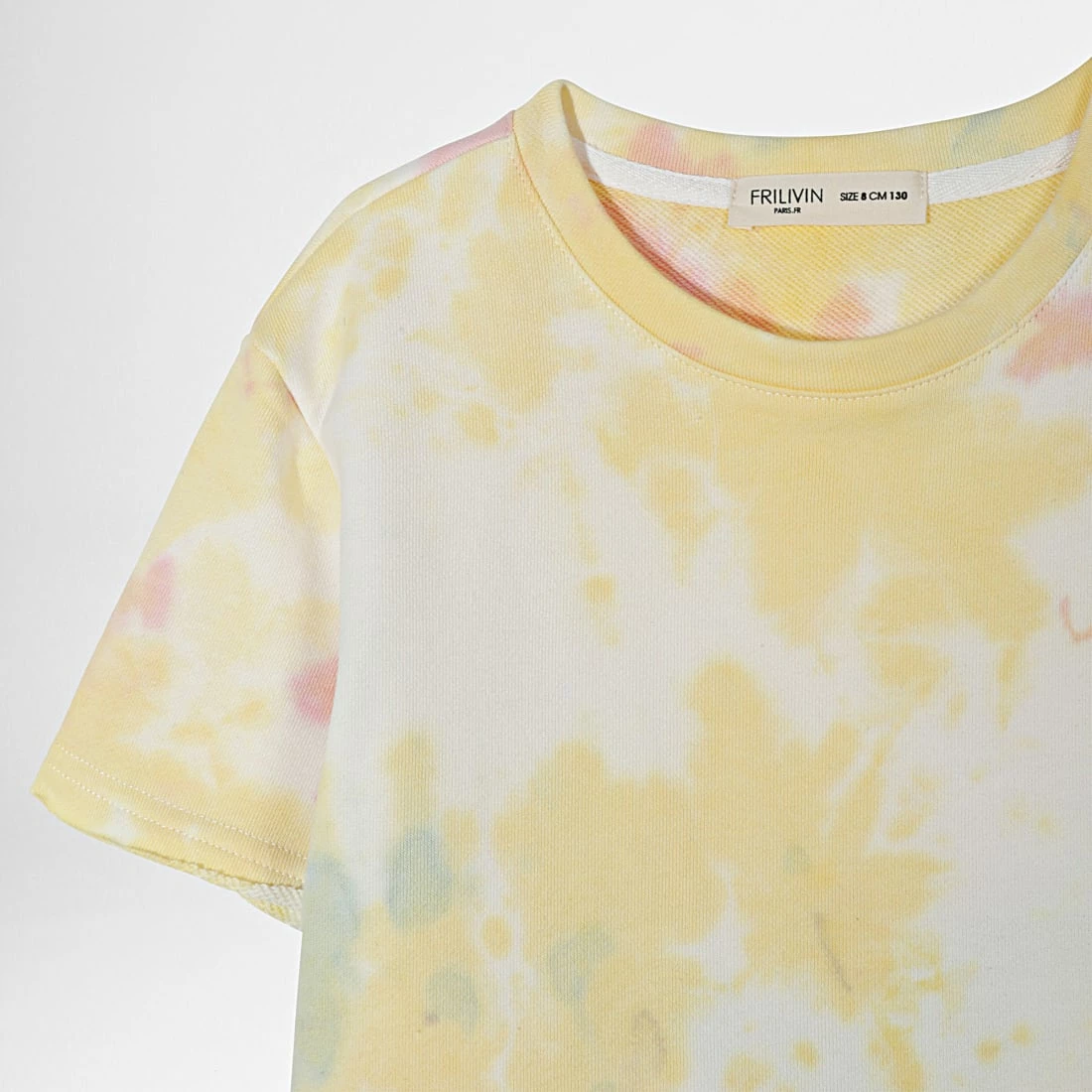 Nouveau 🌟 Ensemble Tee 👕 Shirt Et Short Jogging Enfant ZD005 Jaune de Frilivin 🎁 4 Nouveau 🌟 Ensemble Tee 👕 Shirt Et Short Jogging Enfant ZD005 Jaune de Frilivin 🎁 – Image 2