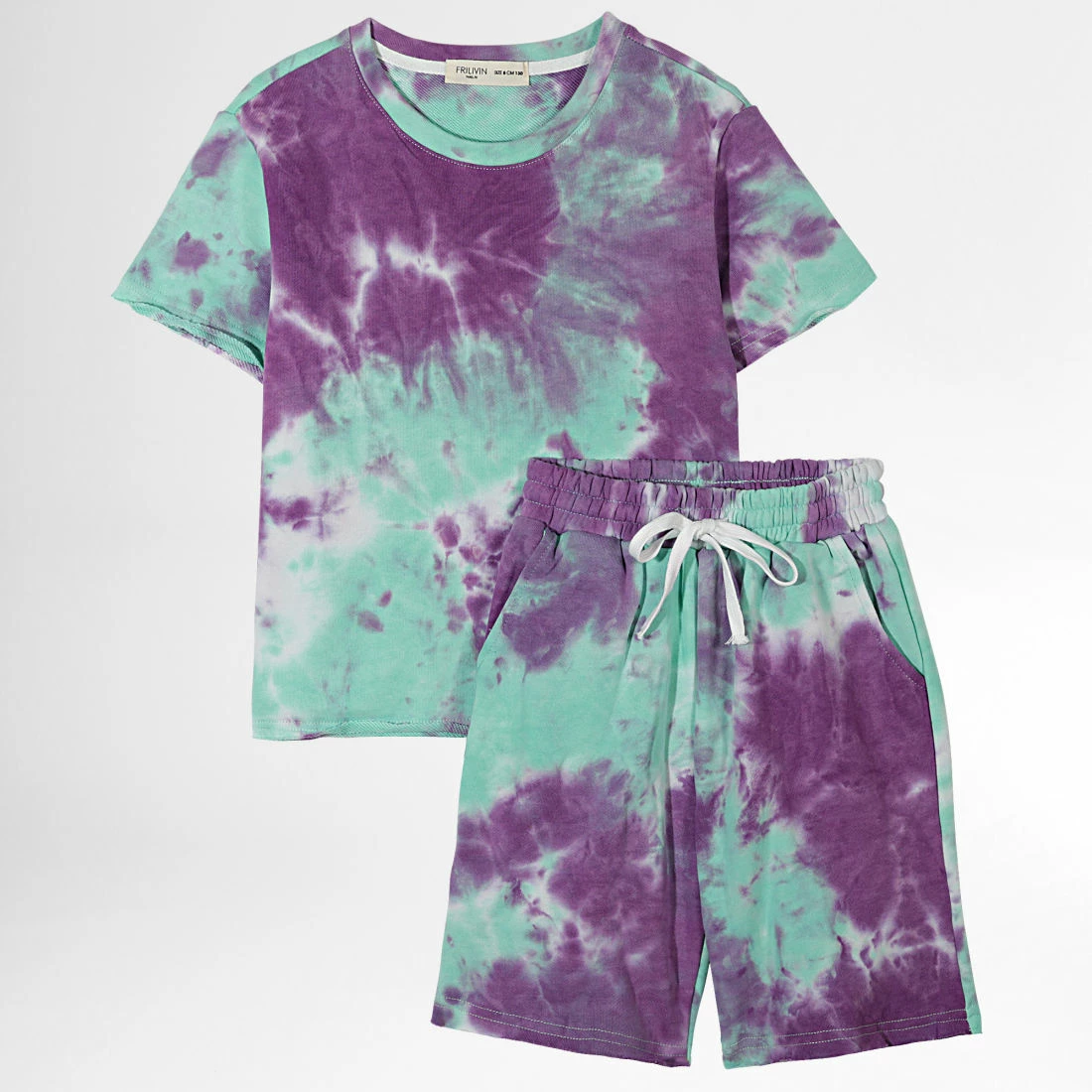 Offres 💯 Ensemble Tee 👚 Shirt Et Short Jogging Enfant ZD005 Violet Vert de Frilivin ✨ 3 Offres 💯 Ensemble Tee 👚 Shirt Et Short Jogging Enfant ZD005 Violet Vert de Frilivin ✨