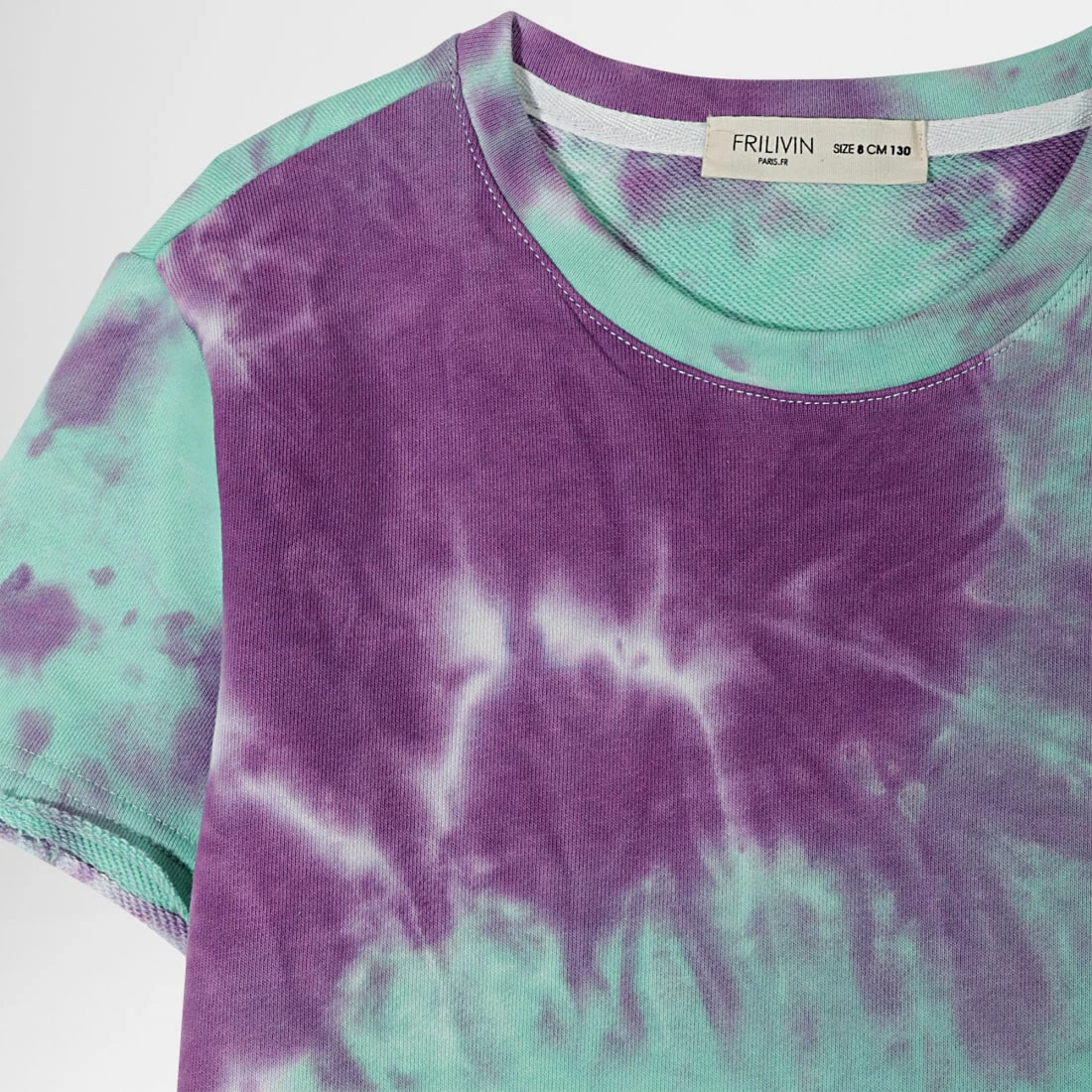 Offres 💯 Ensemble Tee 👚 Shirt Et Short Jogging Enfant ZD005 Violet Vert de Frilivin ✨ 4 Offres 💯 Ensemble Tee 👚 Shirt Et Short Jogging Enfant ZD005 Violet Vert de Frilivin ✨ – Image 2