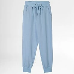 Meilleure affaire 🌟 Pantalon Jogging Enfant ZD010 Bleu Ciel de Frilivin 🔥