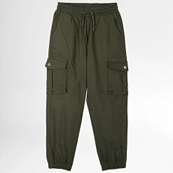 Meilleur prix 😍 Jogger Pant Enfant ZD011 Vert Kaki de Frilivin 😀