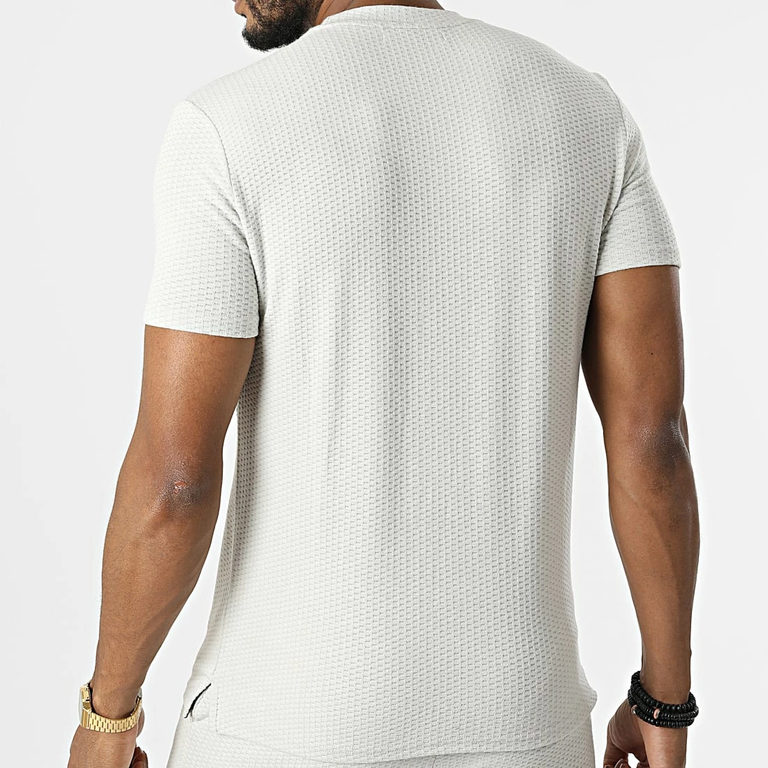 Le moins cher 🤩 Ensemble Tee 👕 Shirt Et Short Jogging BM1525 Beige de Frilivin 👍 6 Le moins cher 🤩 Ensemble Tee 👕 Shirt Et Short Jogging BM1525 Beige de Frilivin 👍 – Image 4