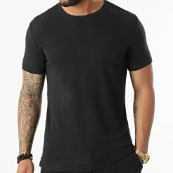 Vente flash 🧨 Ensemble Tee 👚 Shirt Et Short Jogging BM1525 Noir de Frilivin 🌟 -Promos Frilivin Magasin frilivin 319009 BM1525 1 20220517T161754 03