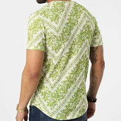 Meilleure vente ⭐ Tee 👕 Shirt Oversize 15805 Beige Vert Clair Floral de Frilivin 👍 9 Meilleure vente ⭐ Tee 👕 Shirt Oversize 15805 Beige Vert Clair Floral de Frilivin 👍 -Promos Frilivin Magasin frilivin 319025 15805 GREEN 20220518T140248 04
