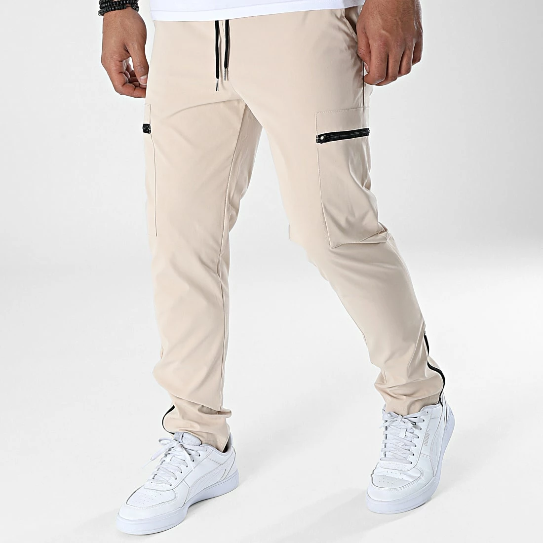 Acheter 🛒 Pantalon Cargo 60059 Beige de Frilivin 🌟 3 Acheter 🛒 Pantalon Cargo 60059 Beige de Frilivin 🌟