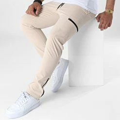 Acheter 🛒 Pantalon Cargo 60059 Beige de Frilivin 🌟 8 Acheter 🛒 Pantalon Cargo 60059 Beige de Frilivin 🌟 -Promos Frilivin Magasin frilivin 319053 60059 BEIGE 20220516T162034 03