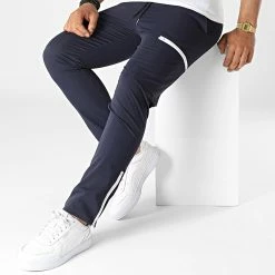 De gros 🎁 Pantalon Cargo 60059 Bleu Marine de Frilivin 😀 -Promos Frilivin Magasin frilivin 319055 60059 NAVY 20220519T154916 03