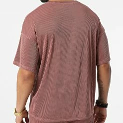 Acheter ⭐ Ensemble Tee 👕 Shirt Et Short Jogging BM1516 Rose de Frilivin 🌟 -Promos Frilivin Magasin frilivin 319072 BM1516 12 20220517T161418 04