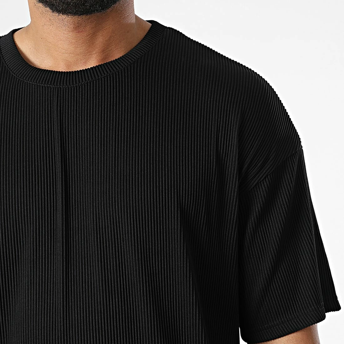 Tout neuf 🛒 Ensemble Tee 👚 Shirt Et Short Jogging BM1516 Noir de Frilivin 🛒 4 Tout neuf 🛒 Ensemble Tee 👚 Shirt Et Short Jogging BM1516 Noir de Frilivin 🛒 – Image 2