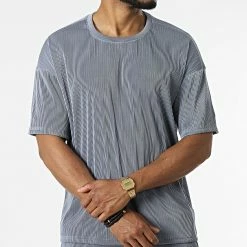 Meilleur prix ✔️ Ensemble Tee 👚 Shirt Et Short Jogging BM1516 Gris Ardoise de Frilivin 💯 -Promos Frilivin Magasin frilivin 319091 BM1516 31 20220518T142326 03