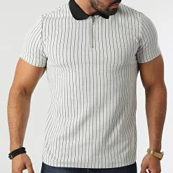 Coupon ❤️ Polo A Manches Courtes BM1399 Gris Clair de Frilivin 🤩 -Promos Frilivin Magasin frilivin 319222 BM1399 4 20220517T160655 03