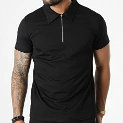 Meilleure affaire 😉 Ensemble Polo A Manches Courtes Et Short Jogging BM1395 Noir de Frilivin ❤️ -Promos Frilivin Magasin frilivin 319309 BM1395 1 20220630T155957 03