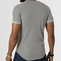 Meilleure vente 🎉 Tee 👕 Shirt Oversize U9060 Beige de Frilivin 🔔 -Promos Frilivin Magasin frilivin 319383 U9060 BEIGE 20220518T144218 04