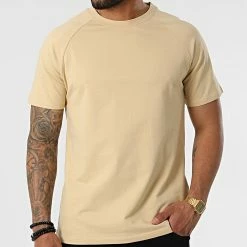 Grosses soldes 🛒 Tee 👕 Shirt BM1393 Beige de Frilivin 🤩 -Promos Frilivin Magasin frilivin 319395 BM1393 5 20220518T134945 03