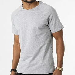 Meilleur prix 🔥 Tee 👕 Shirt BM1393 Gris Chiné de Frilivin 😀